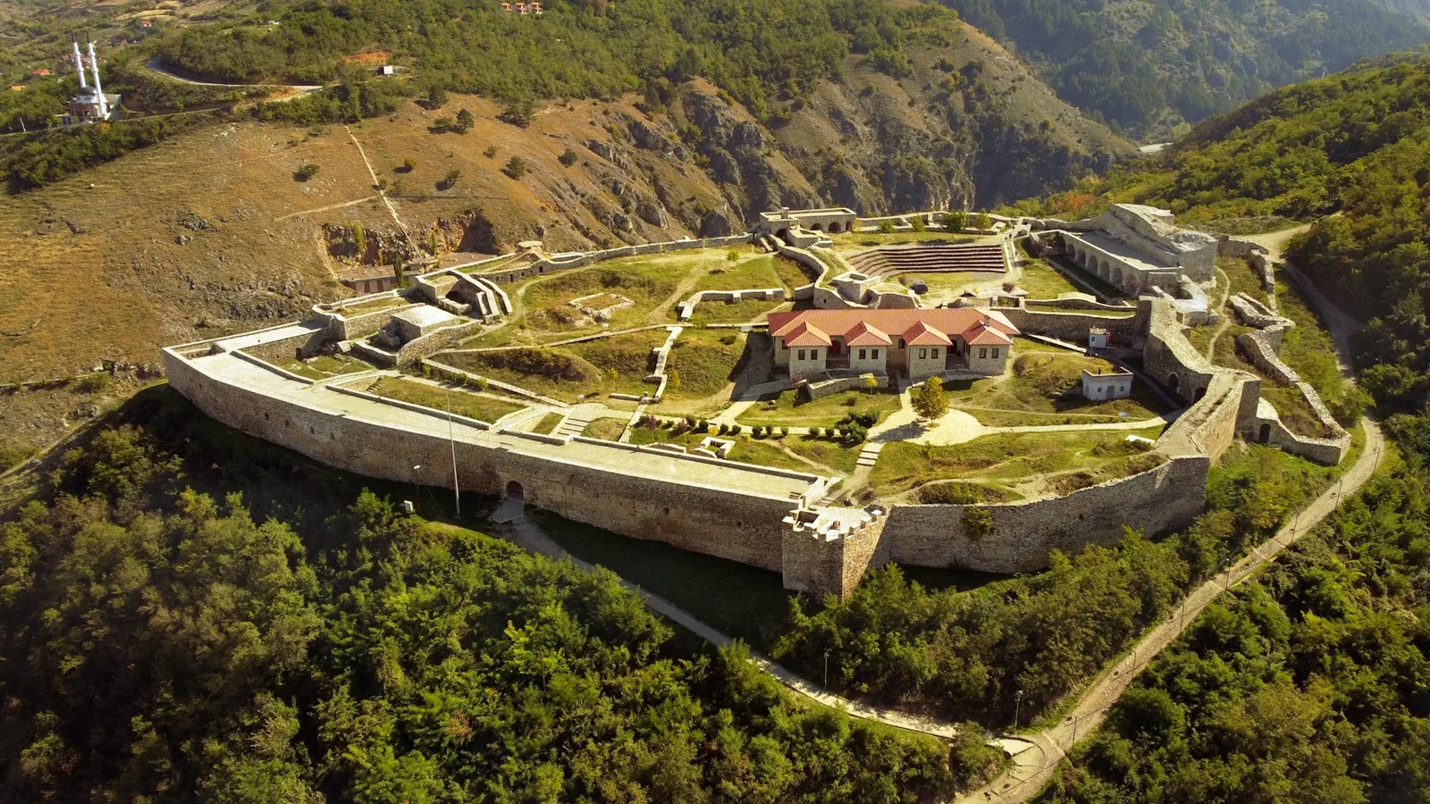 Traditional historic bazaar atmosphere in Gjakova